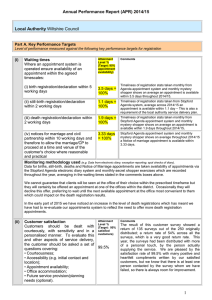 Local Authority APR Template 2014-15