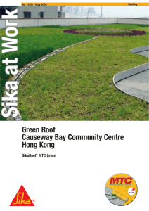 Green Roof Causeway Bay Community Centre Hong Kong