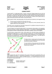 Points Official version IOI`06 English Day 2 – Task 2 Version 1.2