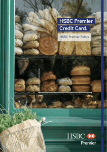 HSBC Premier Credit Card.