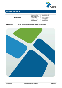 NS188 Design for Substation Overpressure