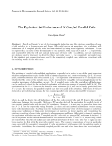 The Equivalent Self-Inductance of N Coupled Parallel Coils