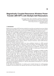 Magnetically Coupled Resonance Wireless Power Transfer