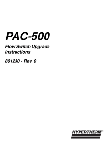 PAC-500 - Hypertherm