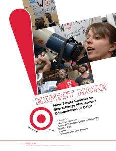 Expect More: How Target Chooses to Shortchange