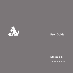 Stratus 5 User Guide