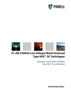 01.4IB.25002A Low Voltage Metal-Enclosed Type