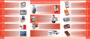 Cable Fault Locating Systems - powertech