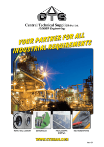 sole - Central Technical Supplies (Pty.) Ltd