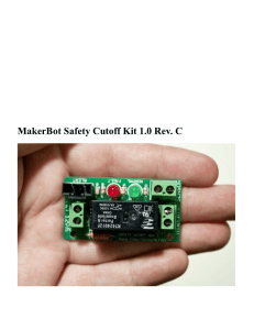 Safety Cutoff Kit 1.0 Rev. C