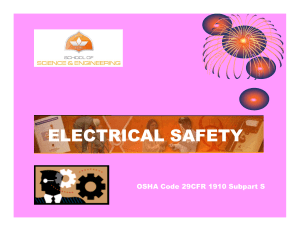 ELECTRICAL SAFETY - cyphynets