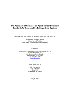 The Adequacy of Guidance on Agent Concentrations in
