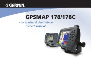 GPSMAP 178/178C with a Garmin