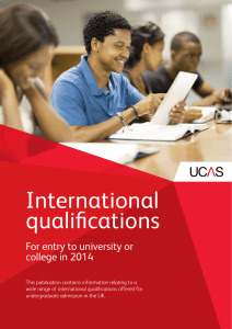 International qualifications