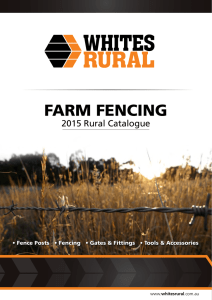 farm fencing - Whites Rural