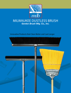 ProductCatalog - Milwaukee Dustless Brush