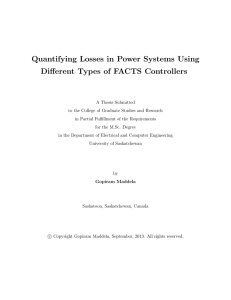 Quantifying Losses in Power Systems Using Different Types of