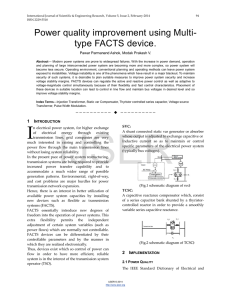 Power quality improvement using Multi