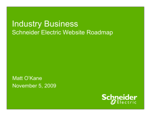 Industry Web Road Map
