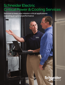 S-EServices Brochure - Critical Components