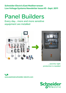 Panel Builders - Schneider Electric