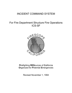 incident command system