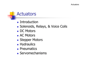 Actuators - Biofuturex