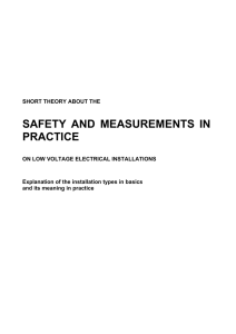 safety and measurements in practice