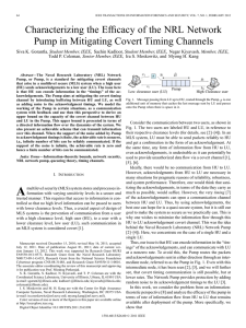 Characterizing the Efficacy of the NRL Network Pump in Mitigating