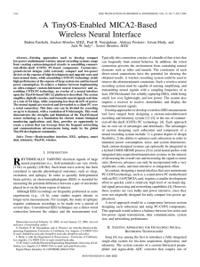 A TinyOS-Enabled MICA2-Based Wireless Neural Interface