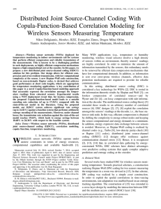 Distributed Joint Source-Channel Coding With Copula