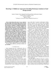 MicroFuge - the David R. Cheriton School of Computer Science