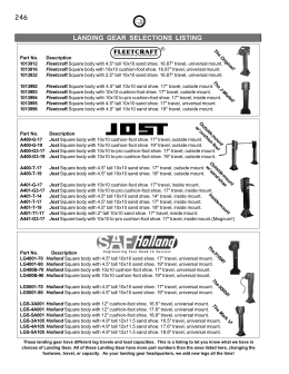 AFTERMARKET BRAKE LINING COMPARISON CHART