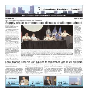 The newspaper of the central Ohio federal community