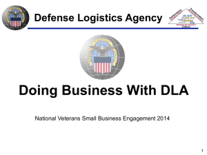 Doing Business With DLA