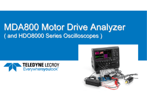 MDA800 Motor Drive Analyzer