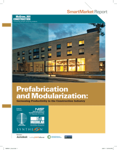 Prefabrication and Modularization - National Institute of Standards