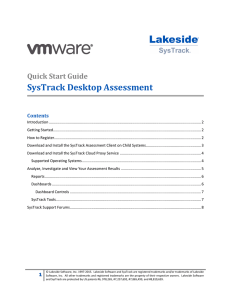 here - SysTrack Desktop Assessment
