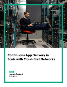 Continuous App Delivery in Scale with Cloud-first
