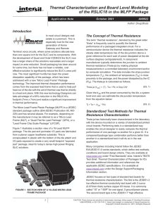 AN9922: Thermal Characterization and Board Level