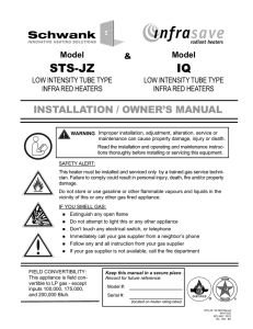 PDF Owners Manual for premierSchwank STS