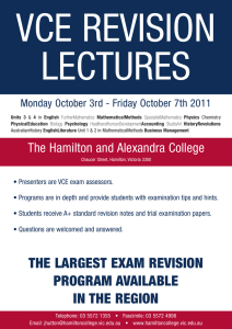 THE largEsT EXaM rEVIsION PrOgraM aVaIlaBlE IN THE rEgION