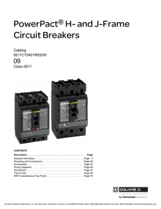 and J-Frame Circuit Breakers