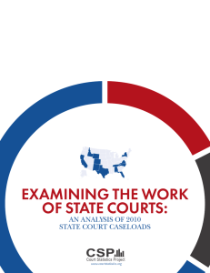 Examining the Work of State Courts