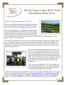 On the Finger Lakes Wine Trails with Quality Wine Tours, Cont`d