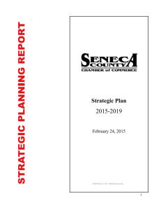 Strategic Plan - the Finger Lakes Region and Seneca County