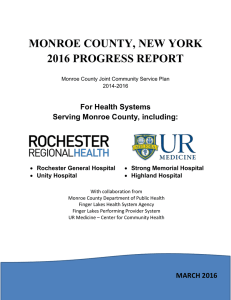Monroe County Joint Community Service Plan