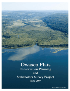 Owasco Flats Report - Central New York Regional Planning and
