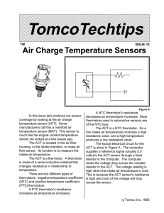 Air Charge Temperature Sensor (ACT)