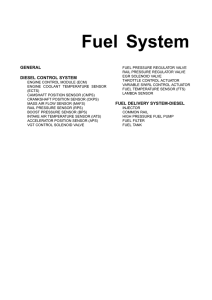 Fuel System - Matrix